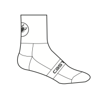 Castelli Rosso Corsa Pro 13 Sock