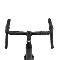 LOOK 785 HUEZ Ultegra Di2 R50D Pro Team Black - LS3 alloy cockpit, top view